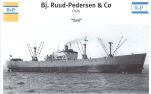 1960年代的自由轮Norwegian-flagged Essi