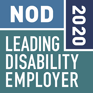 国家残疾组织2020领导残疾雇主标志