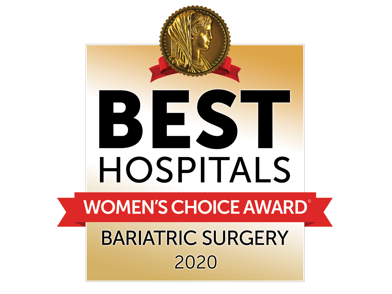 最佳医院，女性选择奖:减肥外科，2020年
