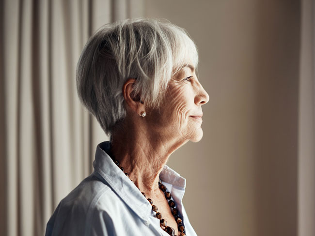 Photo of a smiling woman